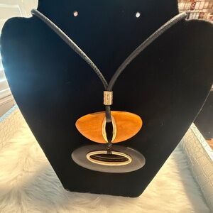 Chico's Long Adjustable Costume Necklace Jewerly